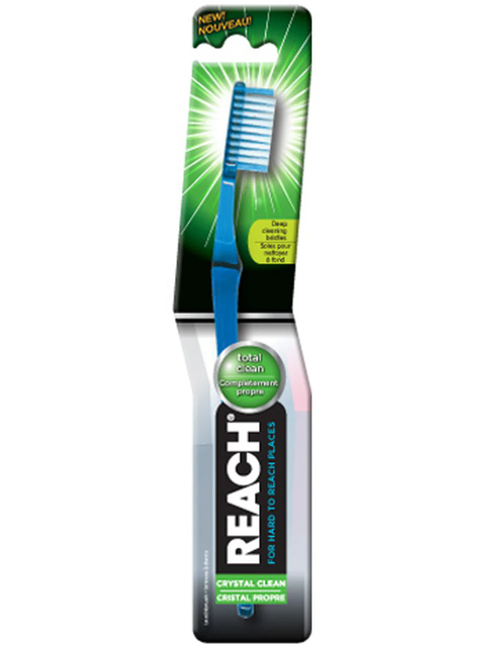 Reach Crystal Clean Toothbrush, Medium