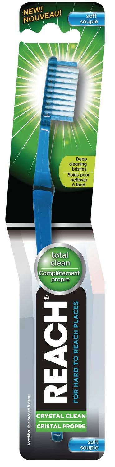 Reach Crystal Clean Toothbrush, Soft