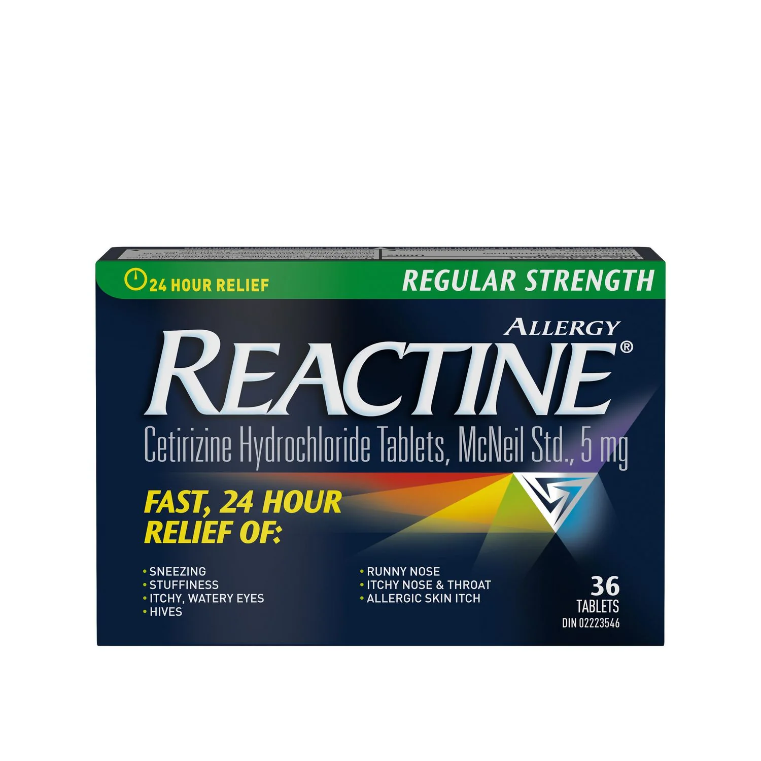 Reactine Regular Strength 24-Hour Allergy Relief Tablets - 36 tablets