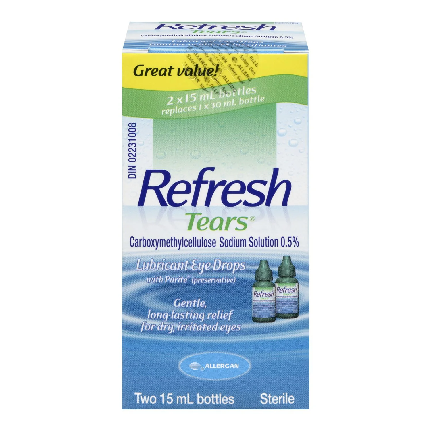Refresh Tears Lubricant Eye Drops with Purite - Image 2