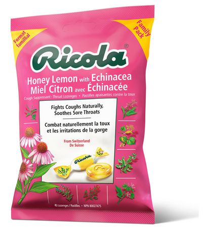 Ricola Honey Lemon with Echinacea Lozenges - Image 2