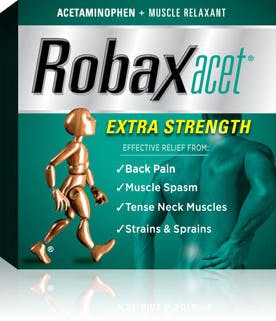 Robaxacet Acetaminophen + Muscle Relaxant Caplets - Image 2