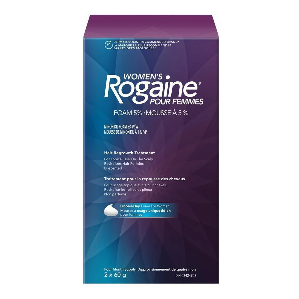 Rogaine Women’s Hair Regrowth Treatment, 5% Minoxidil Foam - Image 2