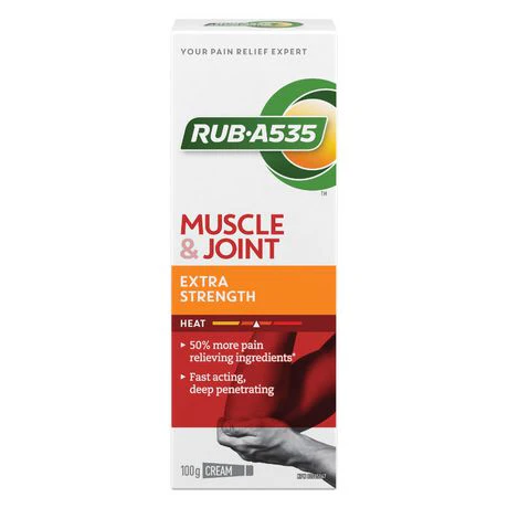 RUB A535 Extra Strength Muscle & Joint Pain Relief Heat Cream