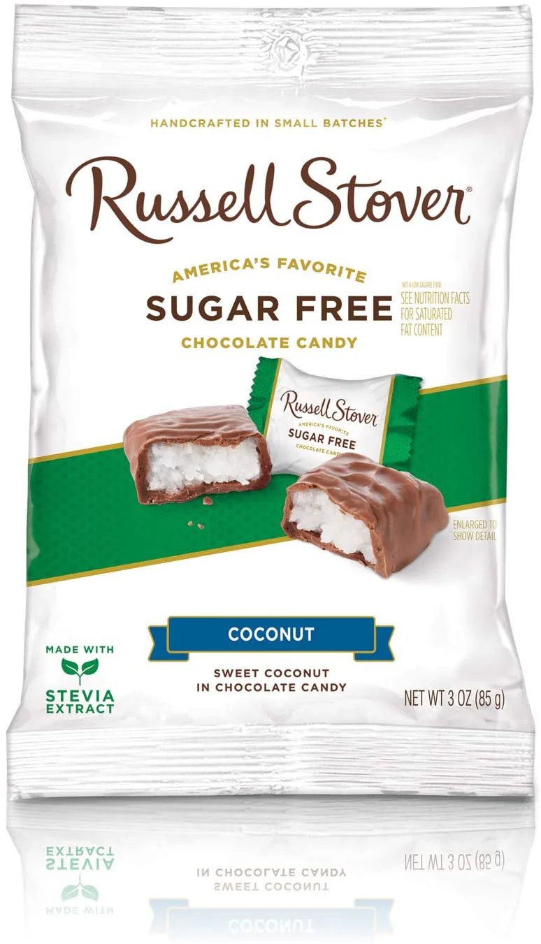Russell Stover No Sugar Added Milk Chocolate - 85 g - Image 2