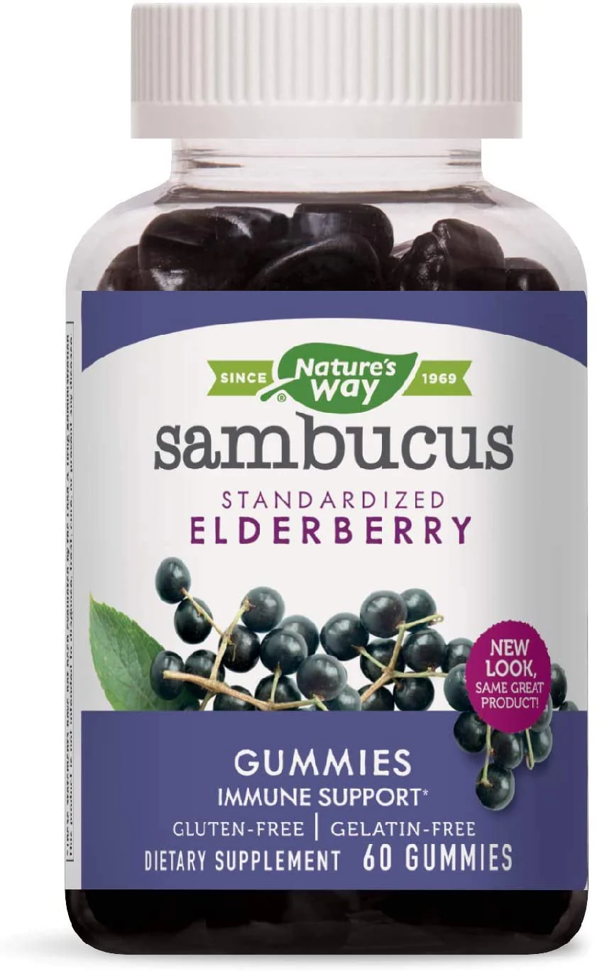 Sambucus Standardized Elderberry Gummies - 60 gummies