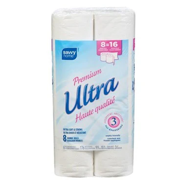 Savvy Home Premium Ultra Bathroom Tissue