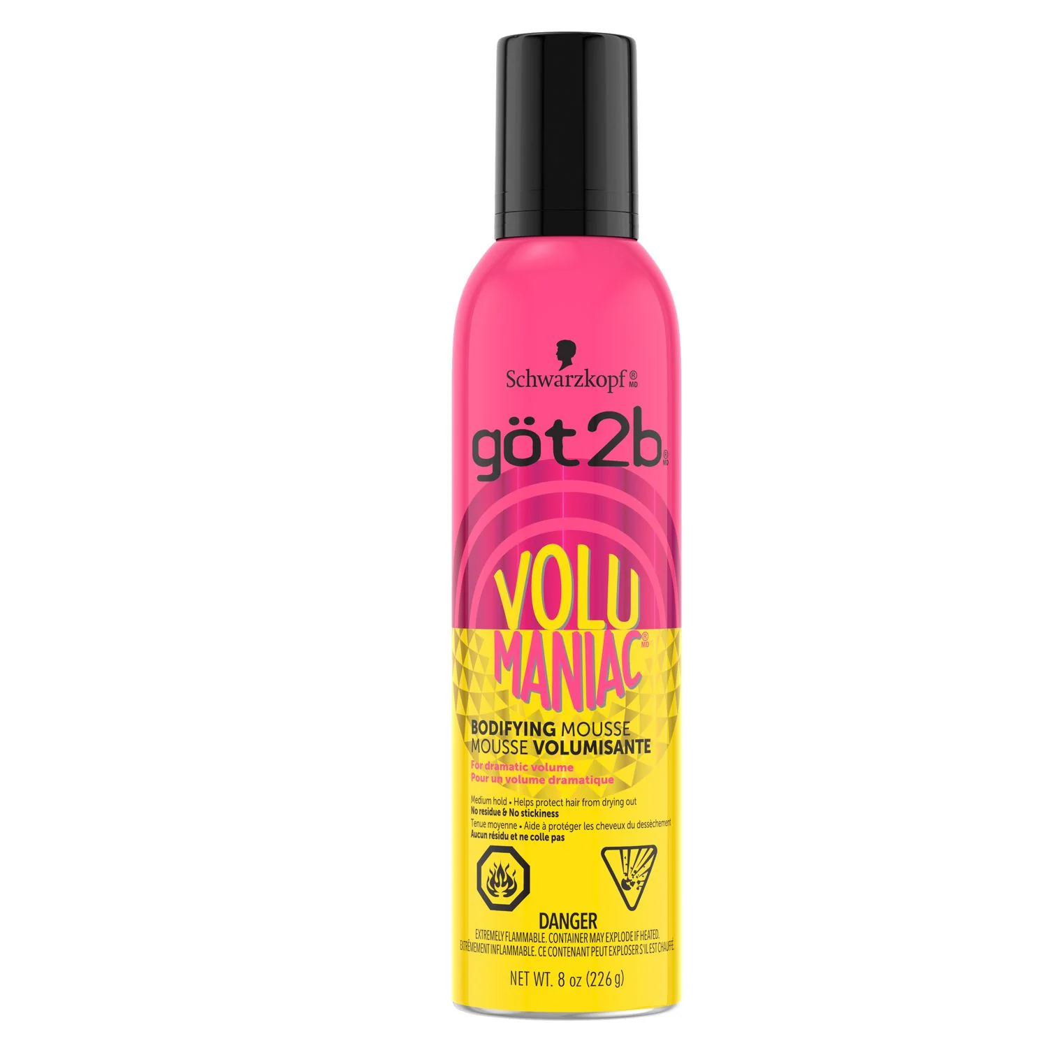 Schwarzkopf got2b Volumaniac Bodifying Mousse - 257 g