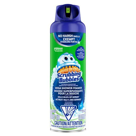 Scrubbing Bubbles Mega Shower Foamer Bathroom Cleaner - 567g