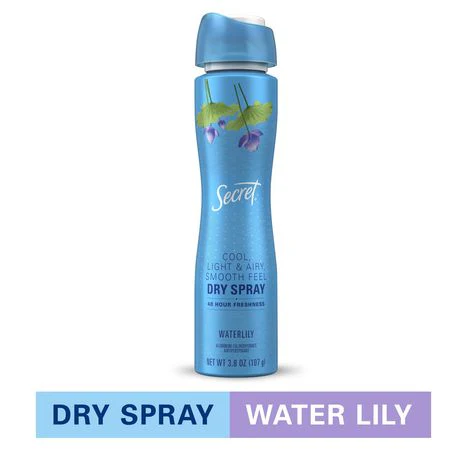 Secret Dry Spray Antiperspirant & Deodorant - 132 ml - Image 2