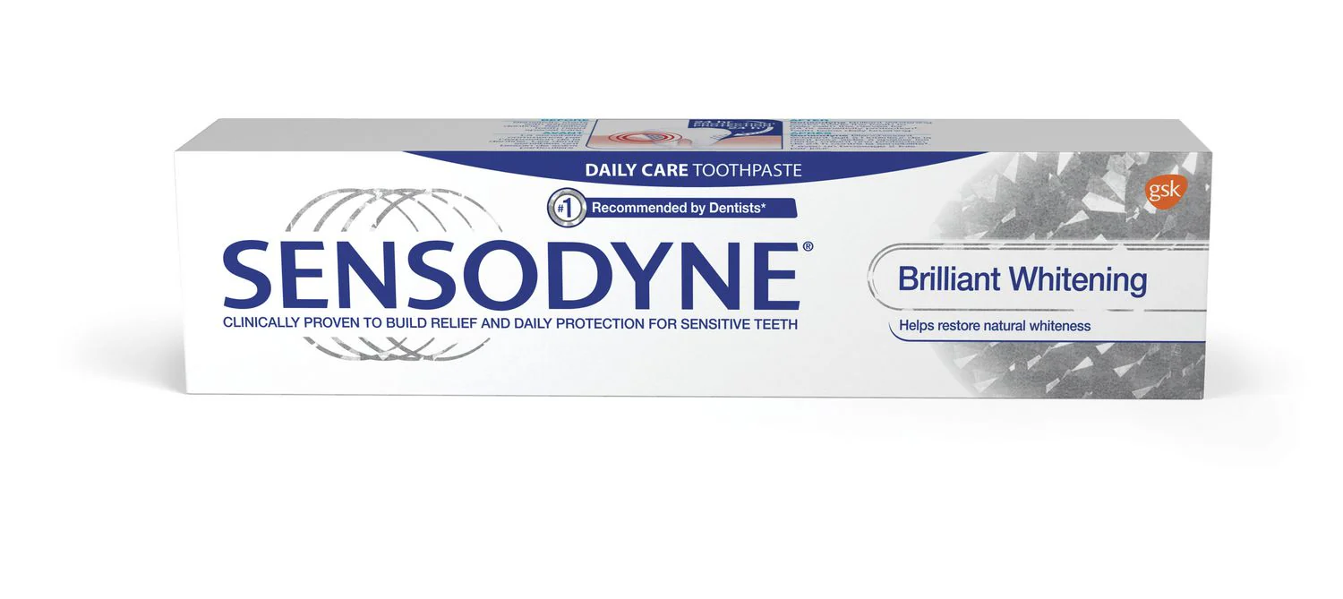 Sensodyne Brilliant Whitening Sensitivity Toothpaste - 100 ml