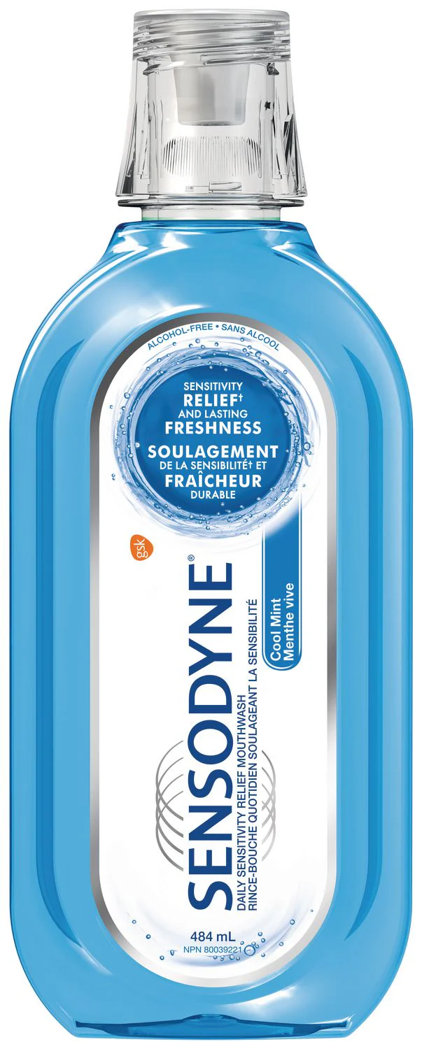 Sensodyne Daily Sensitivity Relief Mouthwash - 484 ml