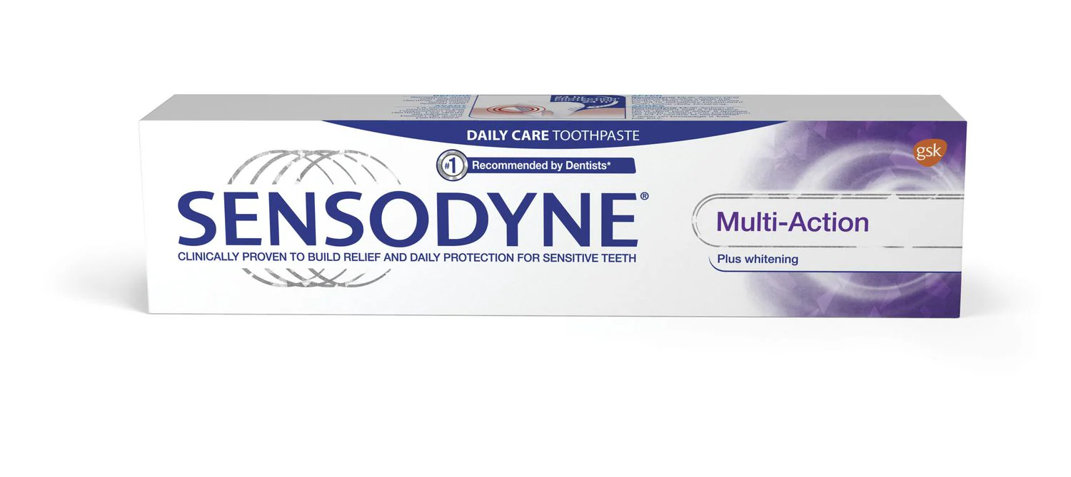 Sensodyne Multi-Action Plus Whitening Sensitivity Toothpaste - 100 ml