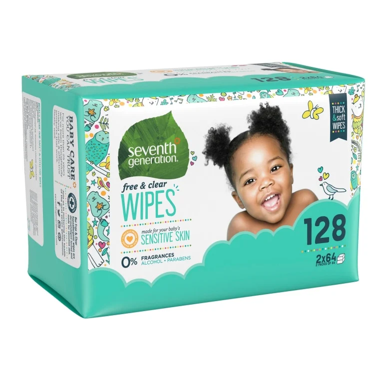 Seventh Generation Free & Clear Wipes - Image 2
