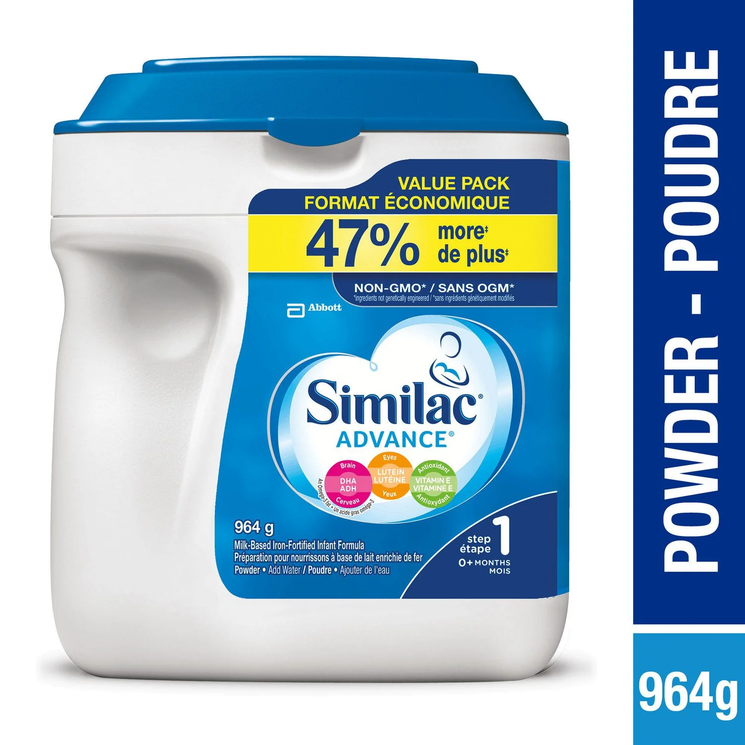 Similac Advance Infant Powder Formula Step 1 (0+ months) - Image 2
