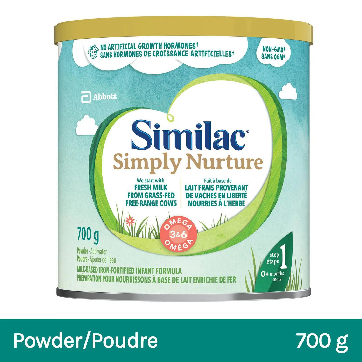 Similac Simply Nurture Powder Formula Step 1 (0+ months) - 700 g