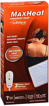 SoftHeat Heating Pad Moist or Dry Heat HP215