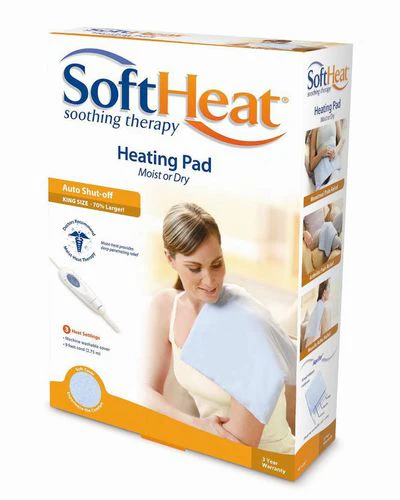 SoftHeat King Size Moist or Dry Heating Pad