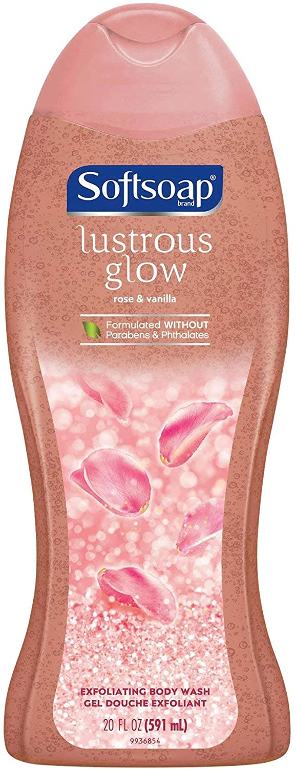 Softsoap Lustruous Glow Exfoliating Body Wash - 591 mL