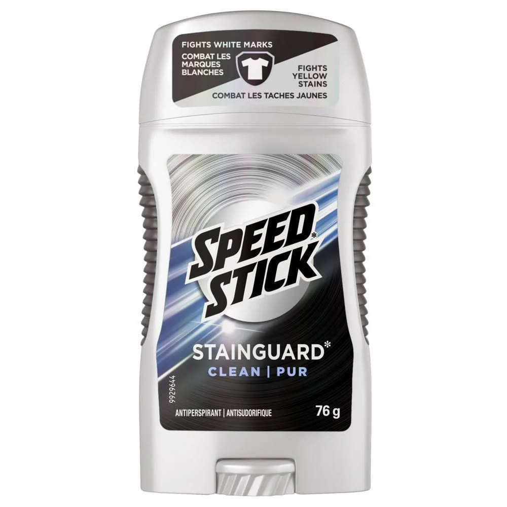 Speed Stick Stainguard Antiperspirant, Clean - 76 g