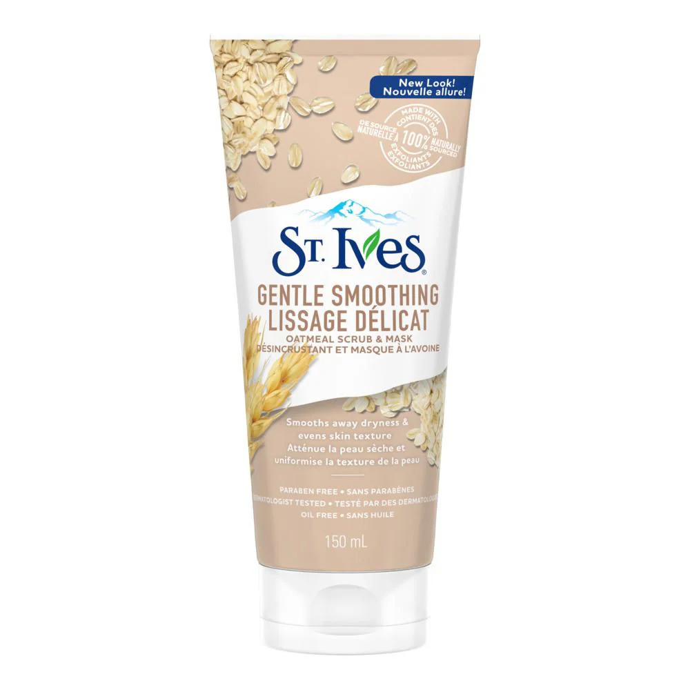 St. Ives Gentle Smoothing Oatmeal Scrub & Mask - 150 ml