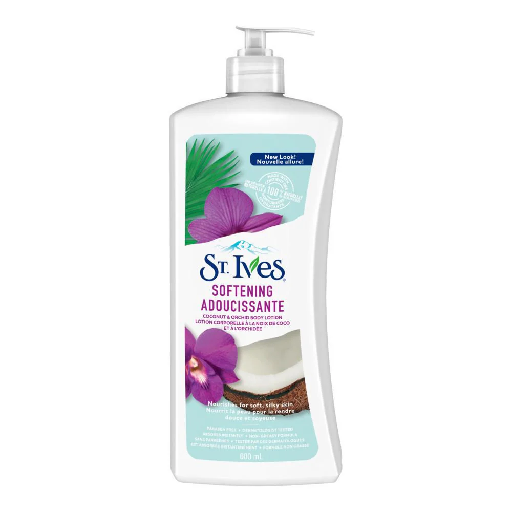 St. Ives Softening, Coconut And Orchid Body Lotion - 600 mL