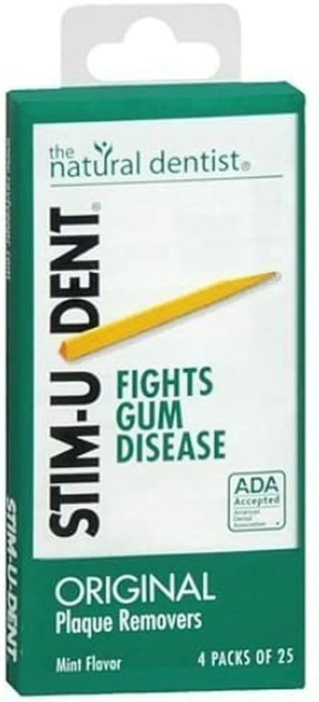 Stim-U-Dent Interdental Cleaners - 4 x 25 Picks - Image 2