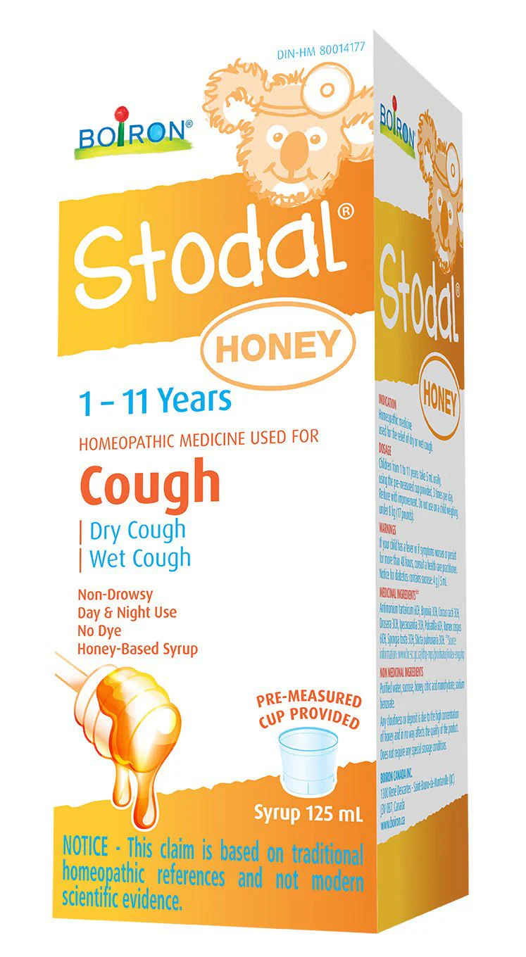 Stodal 1-11 Years Honey Cough Syrup