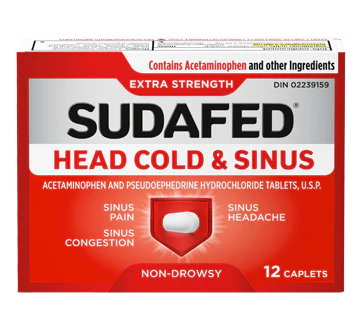 Sudafed Head Cold & Sinus
