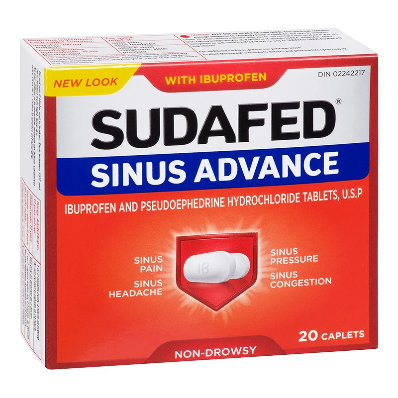 Sudafed Sinus Advance Non-Drowsy