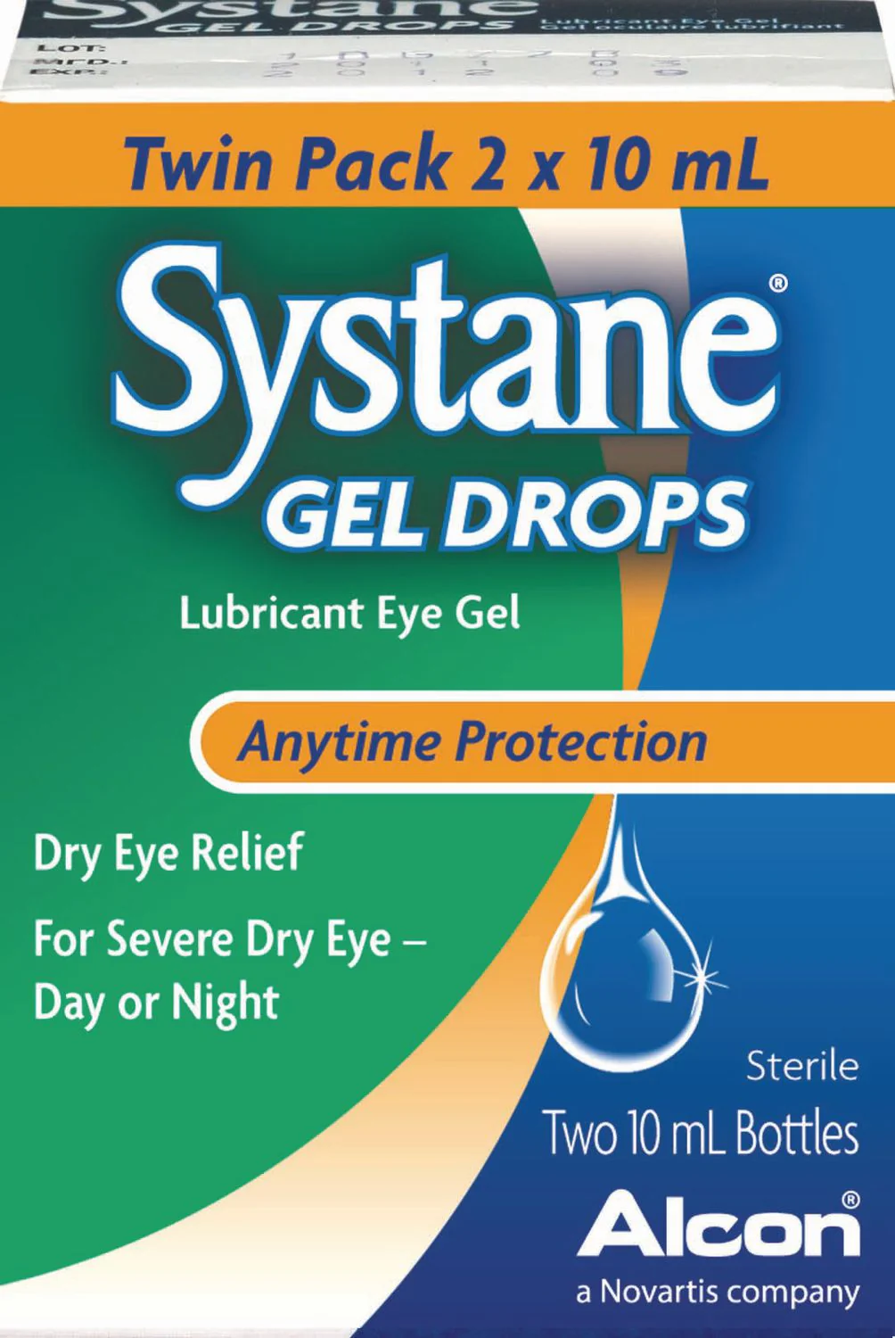 Systane Gel Drops Lubricant Eye Gel, Anytime Protection - Image 2