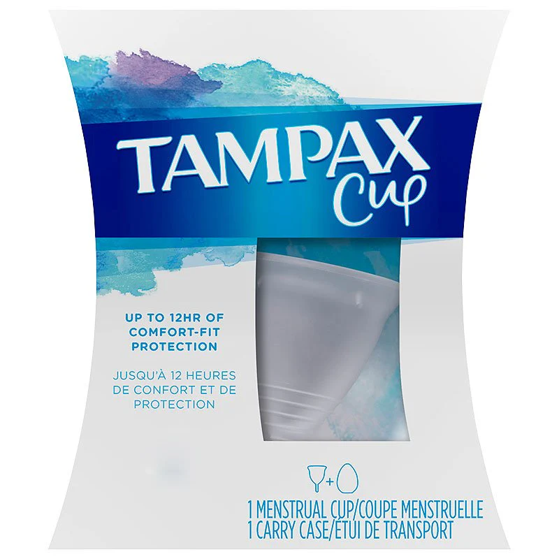 Tampax Cup - 1 menstrual cup, 1 carry case
