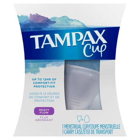 Tampax Cup - 1 menstrual cup, 1 carry case - Image 2