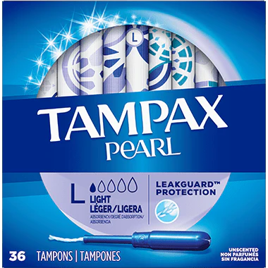 Tampax Pearl Light Absorbency Tampons - Image 2