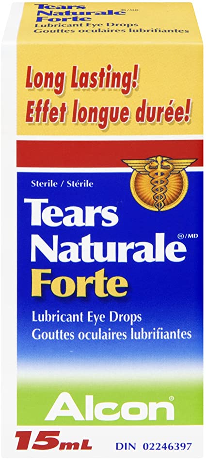 Tears Naturale Forte Lubricant Eye Drops - 15 ml