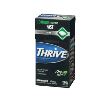 Thrive Nicotine Replacement, Extra Strength - 4 mg x 36 pieces - Image 2