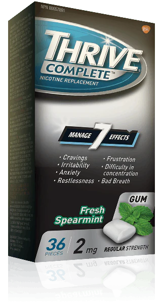 Thrive Nicotine Replacement, Regular Strength - 2 mg x 36 pieces - Image 3