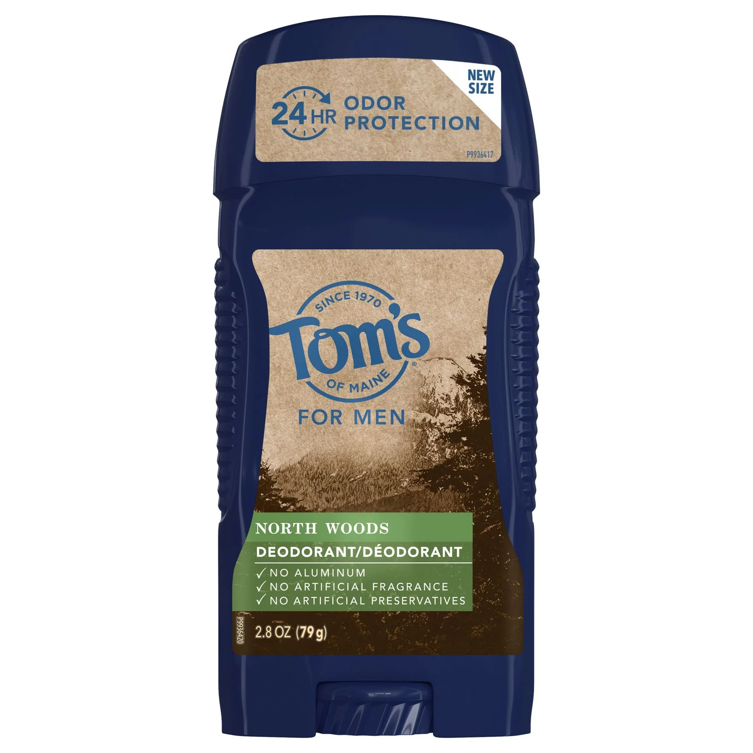 Tom's of Maine for Men Deodorant, Mountain Spring - 79 g - Image 2