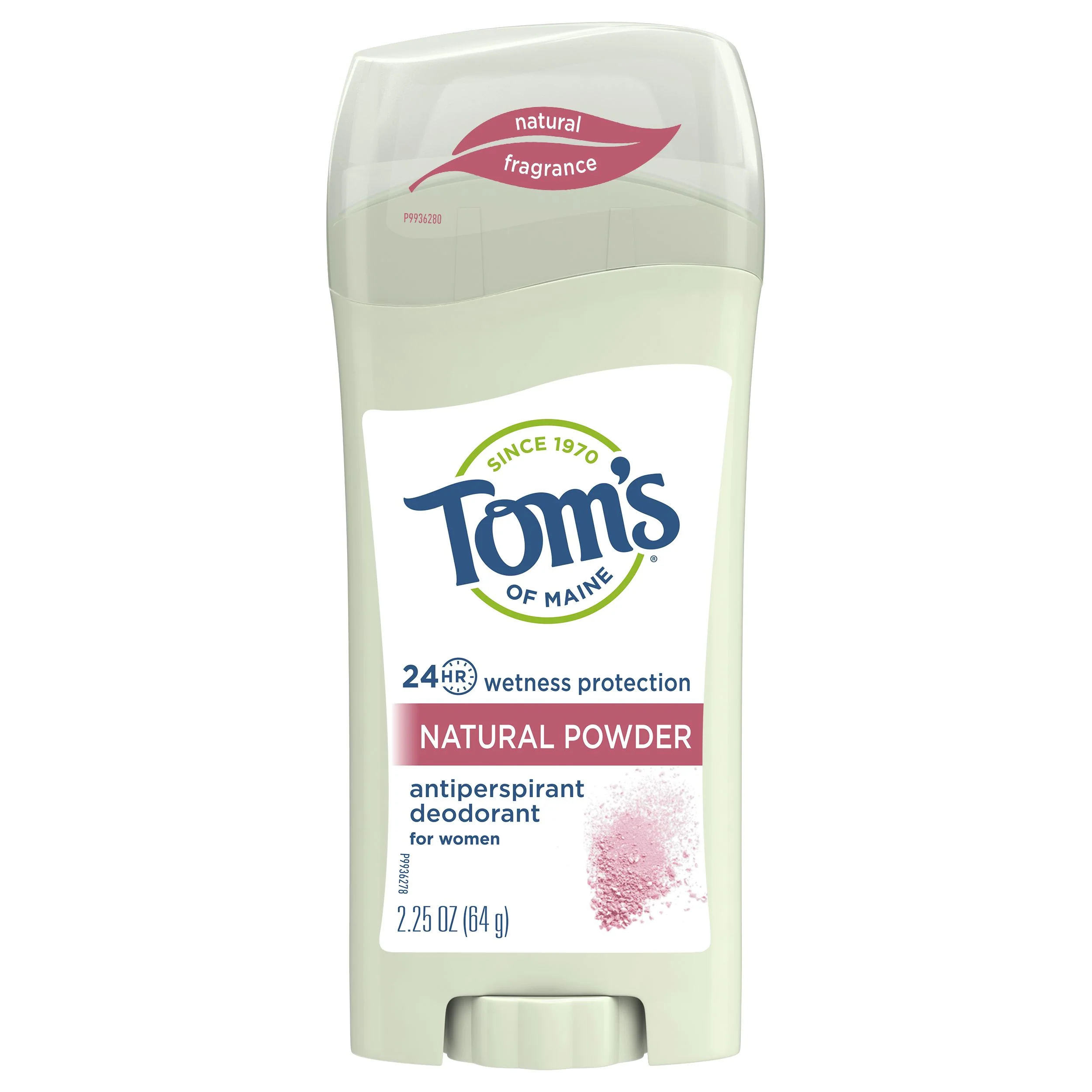 Tom's of Maine Natural Powder Antiperspirant & Deodorant for Women - 64 g