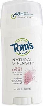 Tom's of Maine Natural Strength Deodorant, Fresh Powder - 60 g