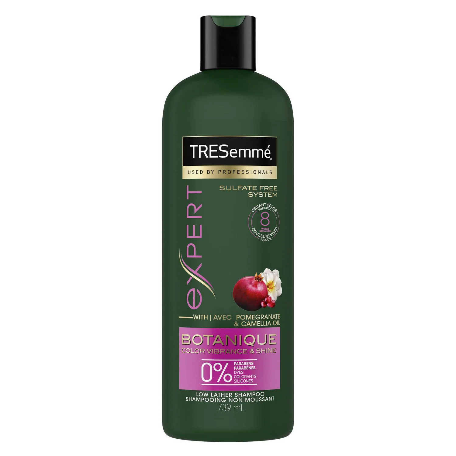 TRESemme Botanique Colour Vibrance & Shine Shampoo with Pomegranate & Camellia Oil - 739 ml