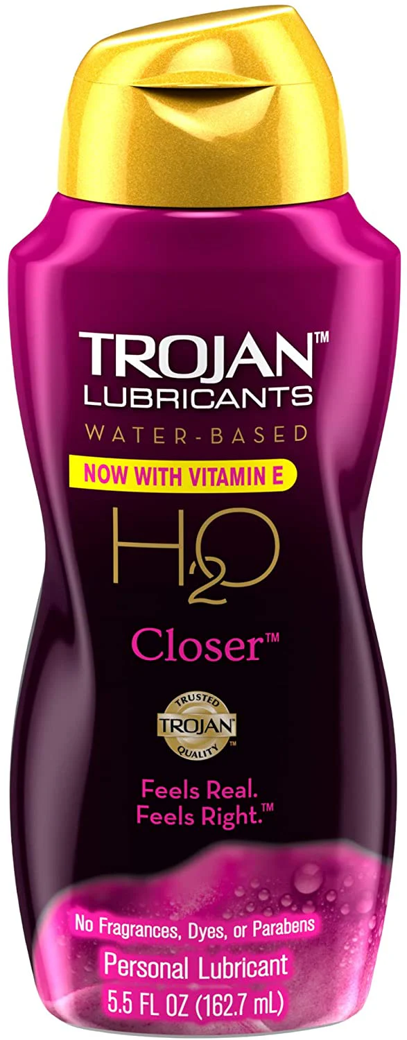 Trojan H2O Closer Water-Based Lubricant - 162.7 ml