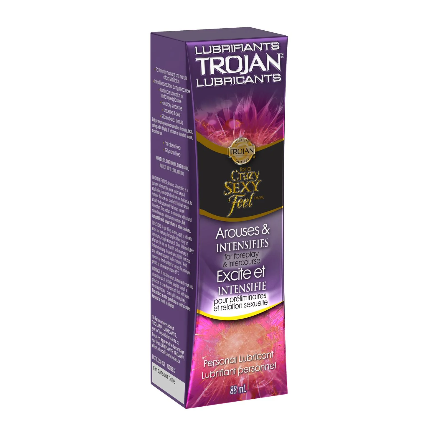 Trojan Lubricants Arouses & Intensifies - 88 ml