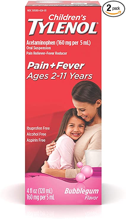 Tylenol Children's Acetaminophen Suspension Liquid - 100ml
