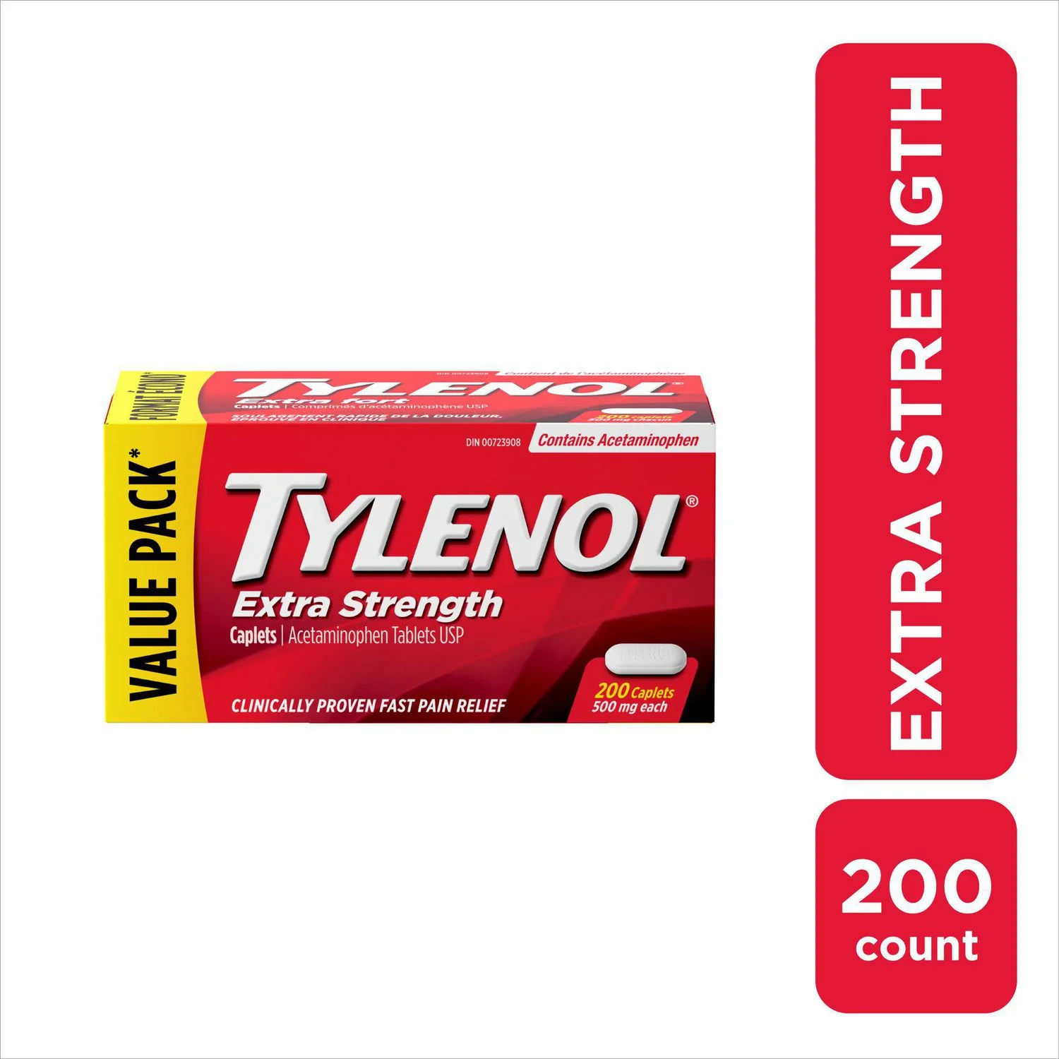 Tylenol Extra Strength Caplets - 500 mg - Image 4