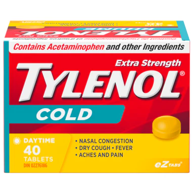Tylenol Extra Strength Cold Daytime eZTabs - Image 2