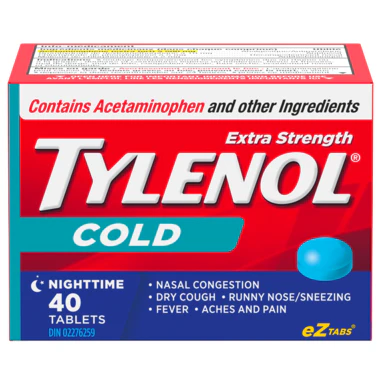 Tylenol Extra Strength Cold Nighttime - Image 2