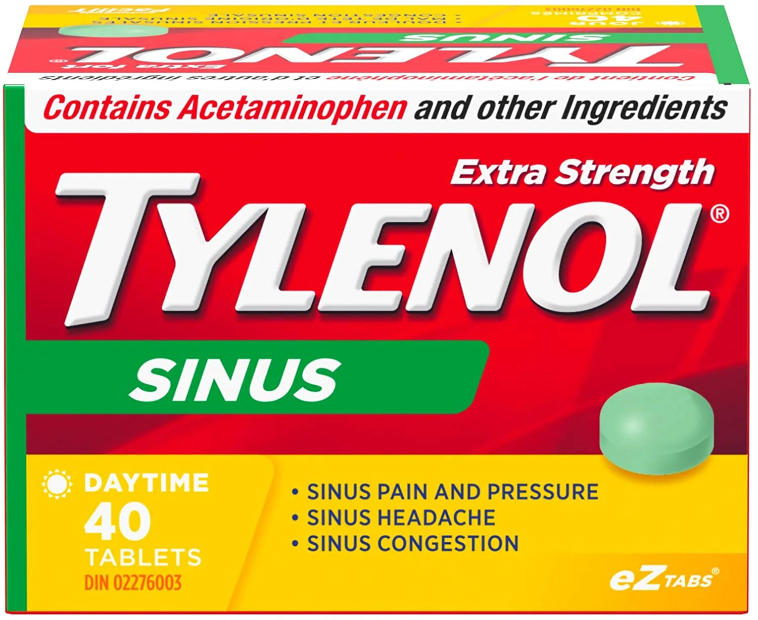 Tylenol Extra Strength Sinus Daytime - Image 2