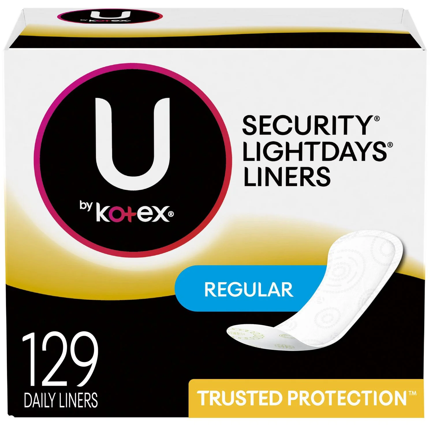 U by Kotex Security Lightdays, Regular Daily Liners - Image 2