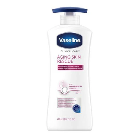 Vaseline Clinical Care Aging Skin Rescue, Healing Moisture Lotion - 400 ml